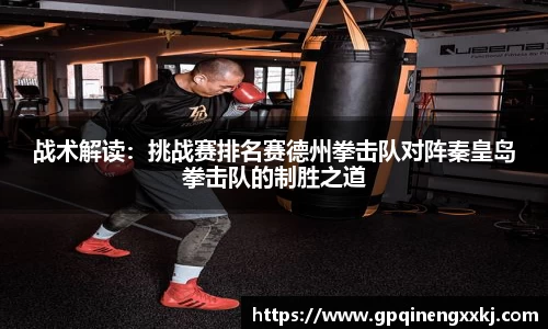 战术解读：挑战赛排名赛德州拳击队对阵秦皇岛拳击队的制胜之道